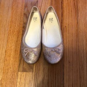 Gap Gold Slipper girls shoes sz 3